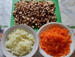 название картинки Голубцы с грибами и рисом