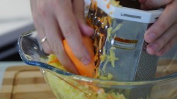 Постные картофельные драники с грибами