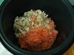 Постные котлеты из риса с грибами