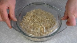 Постные котлеты с грибами бататом на овсяных хлопьях