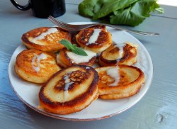 Постные оладьи на дрожжах - шаг 7