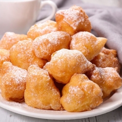 Постные пончики на воде