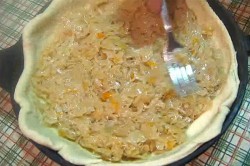 Постный капустный пирог с капустой - шаг 14