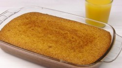 название картинки Постный манник на апельсиновом соке