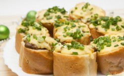 название картинки Праздничная закуска Грибные пеньки