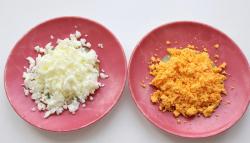 Салат с мясом, грибами и сыром