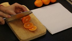 Праздничное печенье Мандаринка