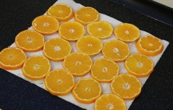 Праздничное печенье Мандаринка