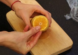 Праздничное печенье Мандаринка