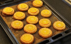 Праздничное печенье Мандаринка