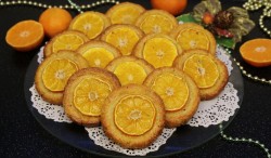 Праздничное печенье Мандаринка