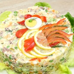 Салат Царский Петух