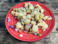 Овощной салат без майонеза