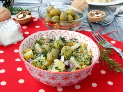 Овощной салат без майонеза