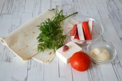 название картинки Праздничный рулет из лаваша