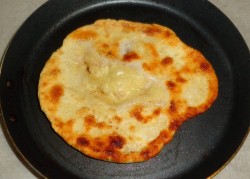 название картинки Пресные лепешки на сковороде