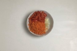 Простой борщ с капустой постный