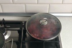 Простой борщ с капустой постный