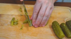 Мясной салат с жареной картошкой и луком - шаг 8 Мясной салат с жареной картошкой и луком - шаг 8