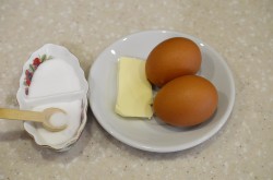 Омлет без молока на сковороде