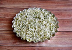 Заливной пирог на майонезе и сметане с капустой