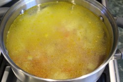 Суп из фасоли с ветчиной