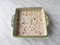 название картинки Пряная овсянка с грушей и орехами в духовке