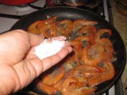 Пряные креветки с лимоном и чесноком за 5 минут