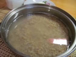 название картинки Пшеничная каша с маслом сливочным без молока