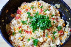 Птитим с курицей и овощами - шаг 11