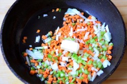 Птитим с курицей и овощами - шаг 3