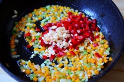 Птитим с курицей и овощами - шаг 5