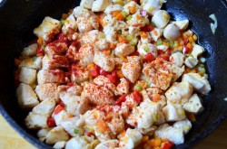 Птитим с курицей и овощами - шаг 7