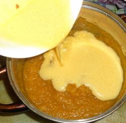 Пудинг из тыквы