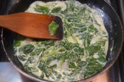 Пюре из шпината