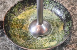 Пюре из шпината