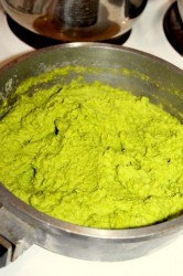 Пюре из зеленого горошка