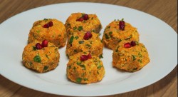 Пхали и баклажаны с орехами