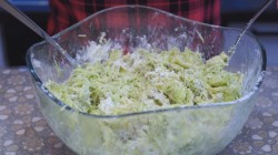 название картинки Оладьи из молодых кабачков с луком