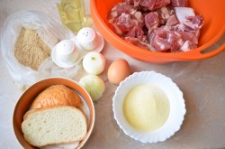 Пышные котлеты из фарша свинины