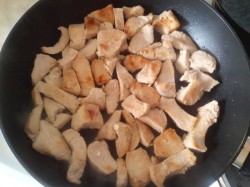 Рагу индейка грибы помидоры перец