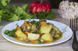 Рагу из говядины овощное с картофелем