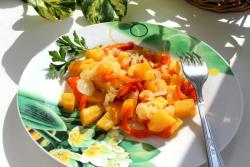 Овощное рагу с тыквой