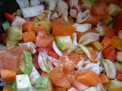 Рагу с капустой в мультиварке