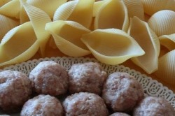 название картинки Ракушки фаршированные с рикоттой и твердым сыром