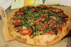 Рататуй на хрустящей галете