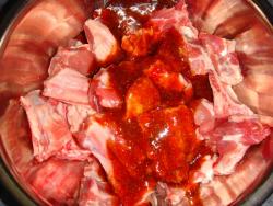 название картинки Ребрышки свиные тушеные