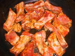название картинки Ребрышки свиные тушеные