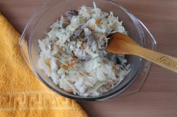 Рис с капустой и мясом