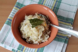 Рис с капустой и мясом